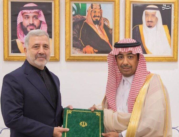 تصویر جدید از سفیر ایران در عربستان