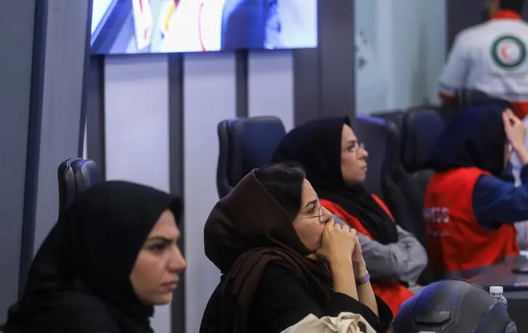 گزارش تصویری از نشست خبری رییس جمعیت هلال احمر