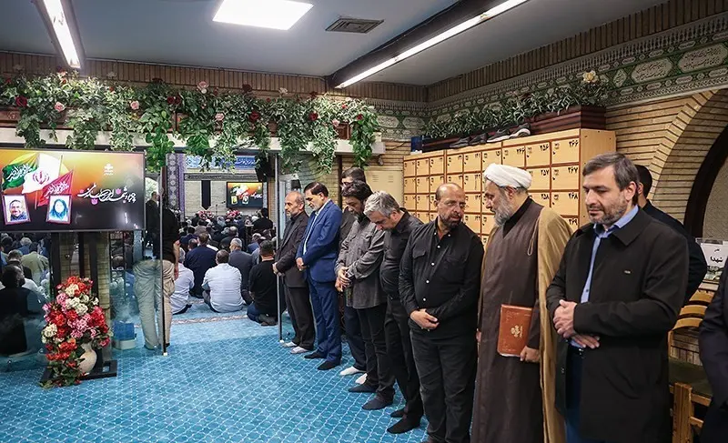 گزارش تصویری از یادبود شهدای رسانه ملی